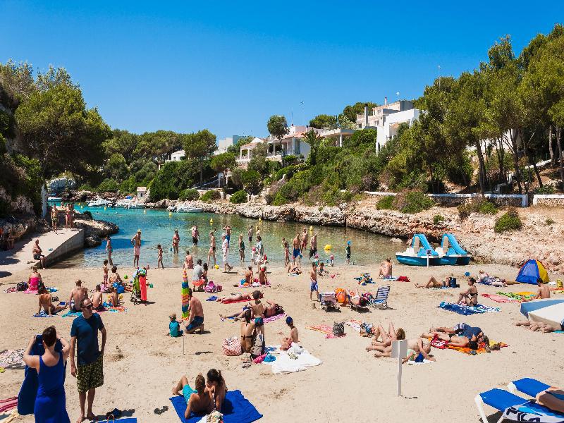 Отель Globales Cala'N Blanes Кала-эн-Бланес Экстерьер фото